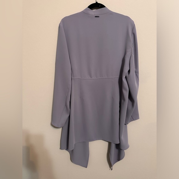 Anne Klein Soft Purple Open Cardigan - Picture 5 of 5